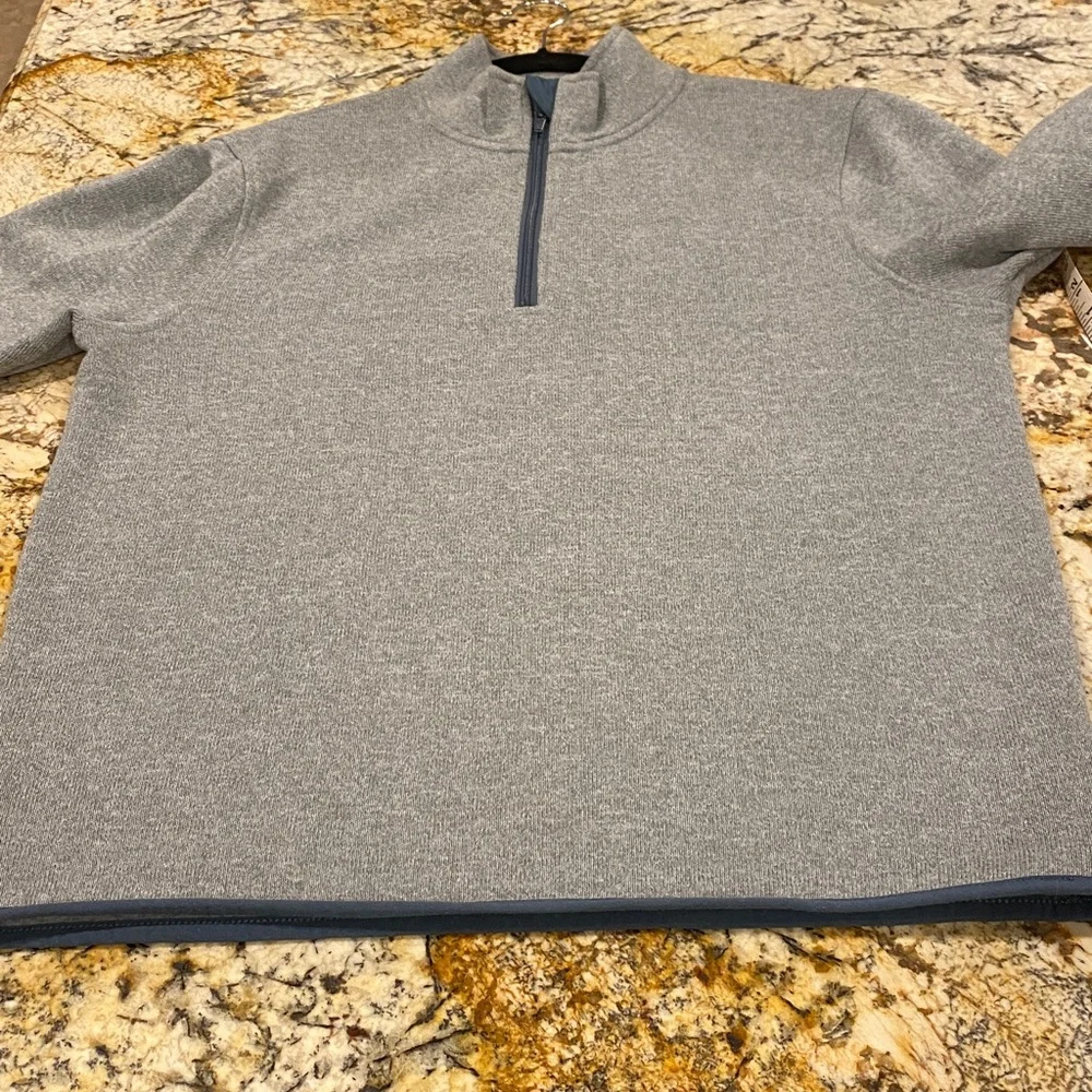 J. CREW Authentic Fleece 1/4 Zip Pullover